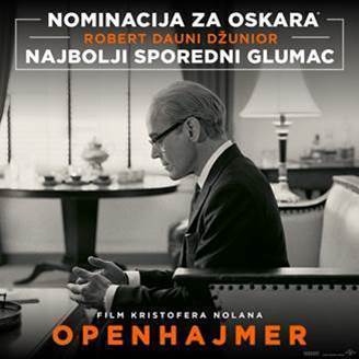 film o "ocu atomske bombe" rušio je rekorde i dobio 13 nominacija za oskara: "openhajmer" ponovo u našim bioskopima, ne propustite ga