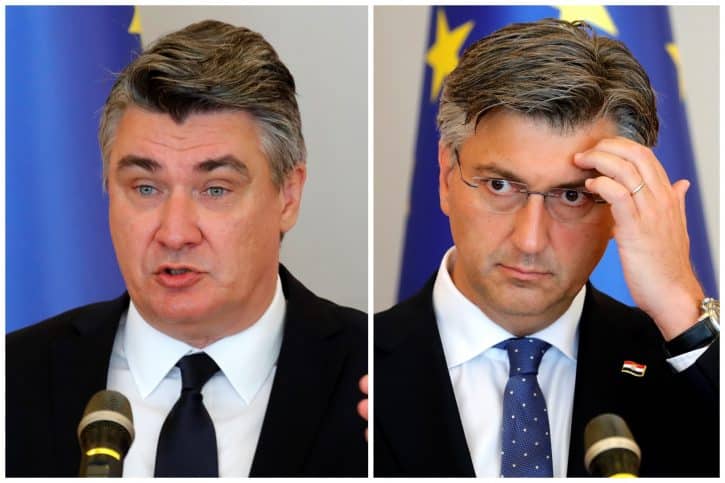 Zoran Milanović, Andrej Plenković kombo